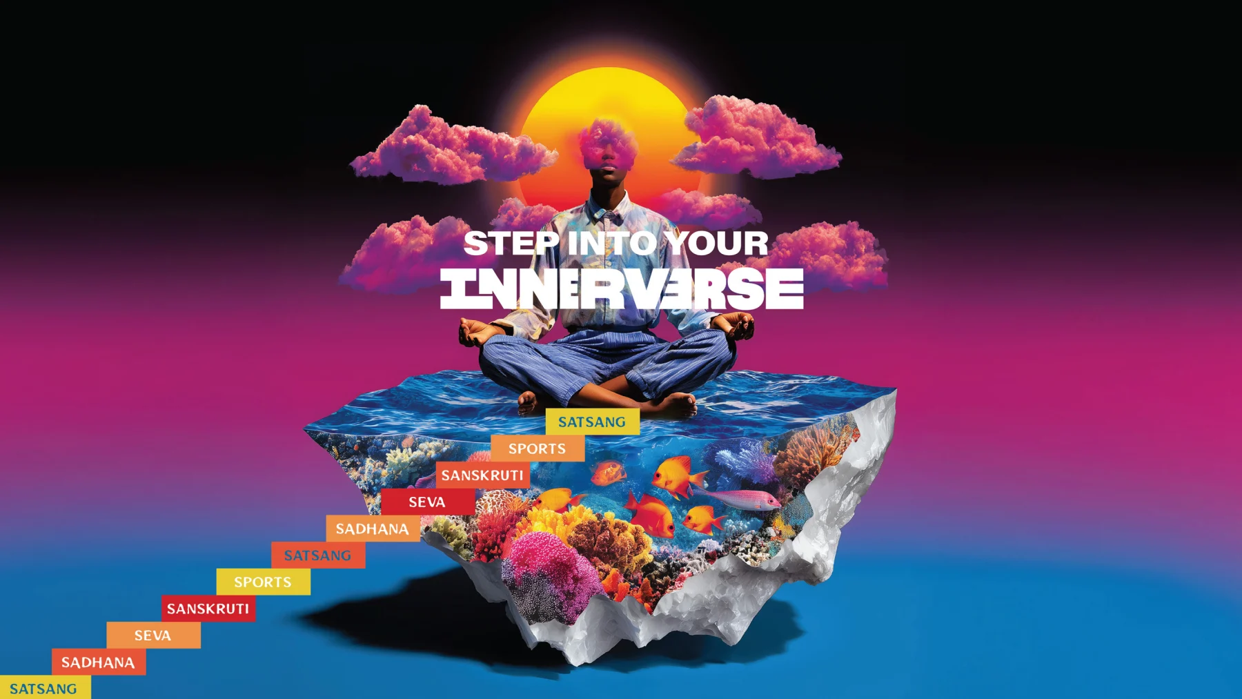 Global Youth Festival: Step into your Innerverse campaign visual