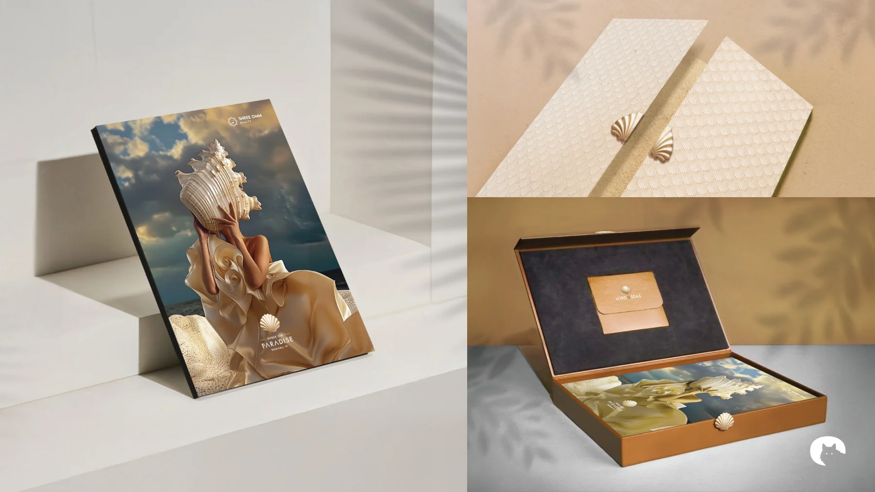 Shree Om Paradise: Brochure and presentation packaging